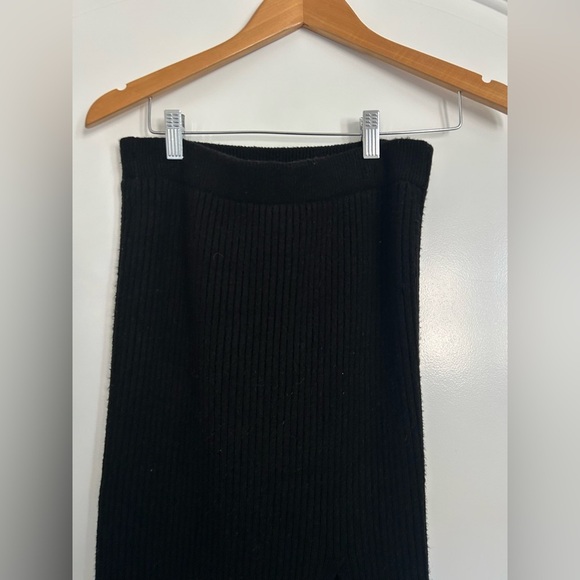 Zara ribbed knit slit midi skirt size small NWOT - Picture 7 of 9